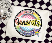 Load image into Gallery viewer, Pride Go Team Go Rainbow Checkered Mascots DROPDOWN TRANSFER CAP
