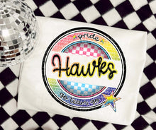 Load image into Gallery viewer, Pride Go Team Go Rainbow Checkered Mascots DROPDOWN TRANSFER CAP
