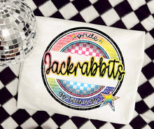 Load image into Gallery viewer, Pride Go Team Go Rainbow Checkered Mascots DROPDOWN TRANSFER CAP
