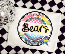 Load image into Gallery viewer, Pride Go Team Go Rainbow Checkered Mascots DROPDOWN TRANSFER CAP
