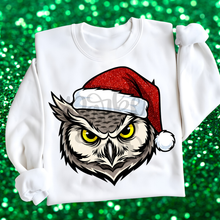 Load image into Gallery viewer, Mascot Faux Glitter Santa Hat DROPDOWN TRANSFER PARJO OCT 25
