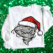Load image into Gallery viewer, Mascot Faux Glitter Santa Hat DROPDOWN TRANSFER PARJO OCT 25
