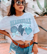 Load image into Gallery viewer, Seashells Blue TRANSFER CML May
