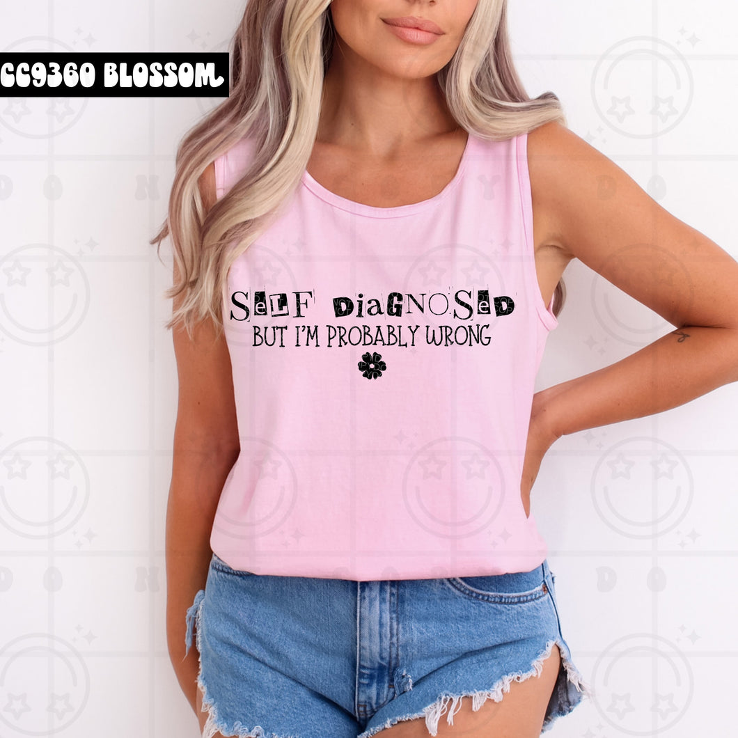 Self Diagnosed But I’m Probably Wrong Color Dropdown TRANSFER HMWK APRIL 25