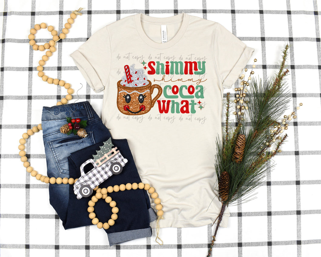 Shimmy Shimmy Cocoa What Cute Cup TRANSFER