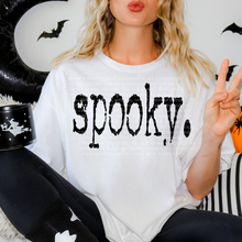 Load image into Gallery viewer, Halloween Typography Saying + Color Dropdown TRANSFER THREAD JULY 25
