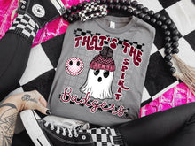 Load image into Gallery viewer, That’s The Spirit Colored Ghost Mascot DROPDOWN TRANSFER CAP
