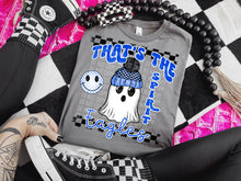 Load image into Gallery viewer, That’s The Spirit Colored Ghost Mascot DROPDOWN TRANSFER CAP
