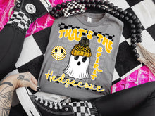 Load image into Gallery viewer, That’s The Spirit Colored Ghost Mascot DROPDOWN TRANSFER CAP
