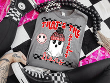 Load image into Gallery viewer, That’s The Spirit Colored Ghost Mascot DROPDOWN TRANSFER CAP
