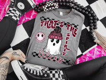 Load image into Gallery viewer, That’s The Spirit Colored Ghost Mascot DROPDOWN TRANSFER CAP
