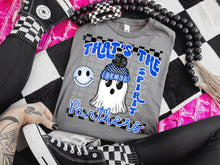 Load image into Gallery viewer, That’s The Spirit Colored Ghost Mascot DROPDOWN TRANSFER CAP
