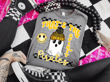 Load image into Gallery viewer, That’s The Spirit Colored Ghost Mascot DROPDOWN TRANSFER CAP
