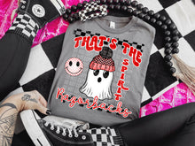 Load image into Gallery viewer, That’s The Spirit Colored Ghost Mascot DROPDOWN TRANSFER CAP
