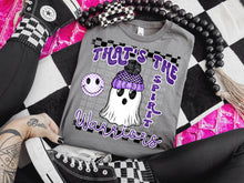 Load image into Gallery viewer, That’s The Spirit Colored Ghost Mascot DROPDOWN TRANSFER CAP
