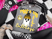 Load image into Gallery viewer, That’s The Spirit Colored Ghost Mascot DROPDOWN TRANSFER CAP
