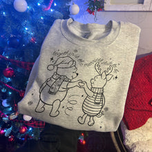 Load image into Gallery viewer, Heart Hands Christmas Magic Black/White Outline Doodle Character Options DROPDOWN TRANSFER HMWK NOV 25
