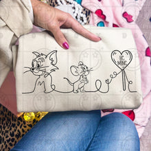 Load image into Gallery viewer, Be Mine Heart Lollipop Doodle Character DROPDOWN TRANSFER HMWK NOV 25
