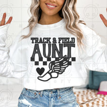 Load image into Gallery viewer, Track &amp; Field Title Faux Embroidery Dropdown TRANSFER HMWK FEB 25
