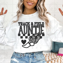 Load image into Gallery viewer, Track &amp; Field Title Faux Embroidery Dropdown TRANSFER HMWK FEB 25
