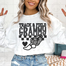 Load image into Gallery viewer, Track &amp; Field Title Faux Embroidery Dropdown TRANSFER HMWK FEB 25
