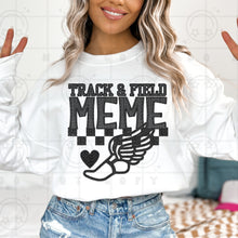Load image into Gallery viewer, Track &amp; Field Title Faux Embroidery Dropdown TRANSFER HMWK FEB 25
