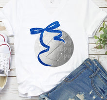 Load image into Gallery viewer, Volleyball Bow Color Dropdown TRANSFER PARJO APRIL 25
