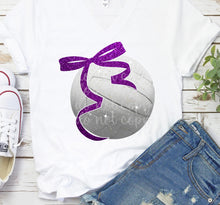 Load image into Gallery viewer, Volleyball Bow Color Dropdown TRANSFER PARJO APRIL 25
