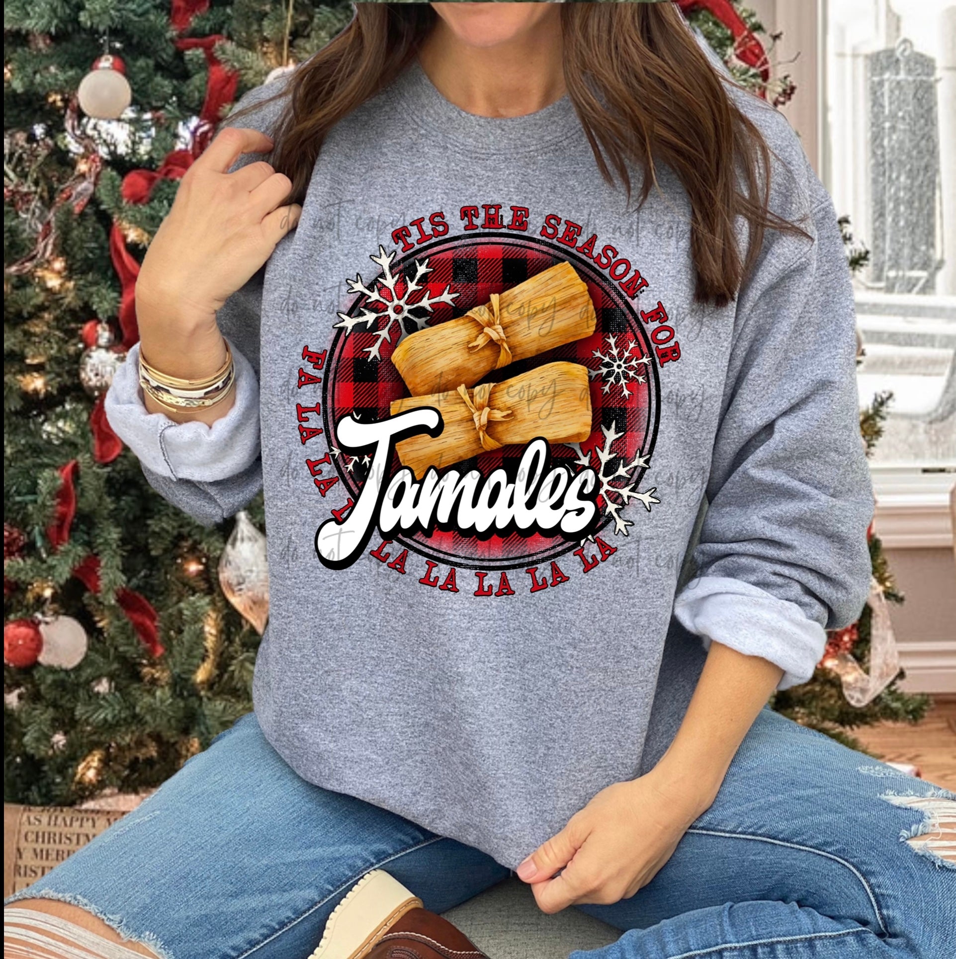 ‘Tis The Season For Tamales TRANSFER – Sassy Sublimation & Screen Prints