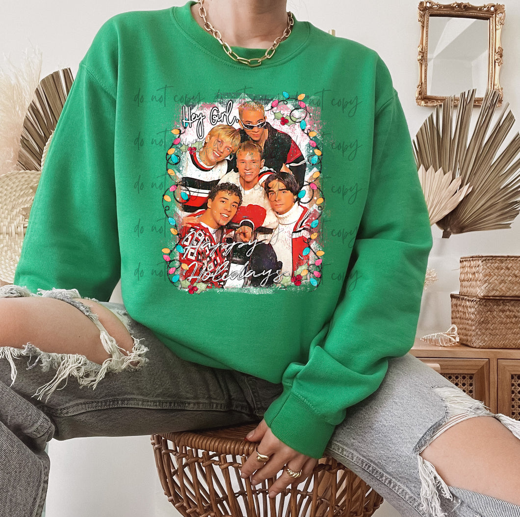 Hey Girl, Happy Holidays TRANSFER