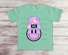 Load image into Gallery viewer, Babe Tie Dye Beanie TRANSFER
