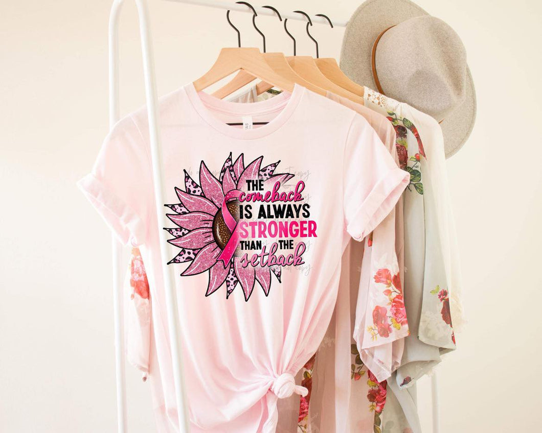 The Comeback Is Always Stronger Than The Setback TRANSFER