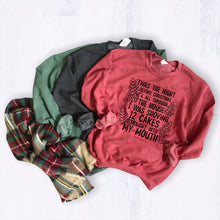 Load image into Gallery viewer, ‘Twas The Night Before Christmas Cake Tree All Black TRANSFER
