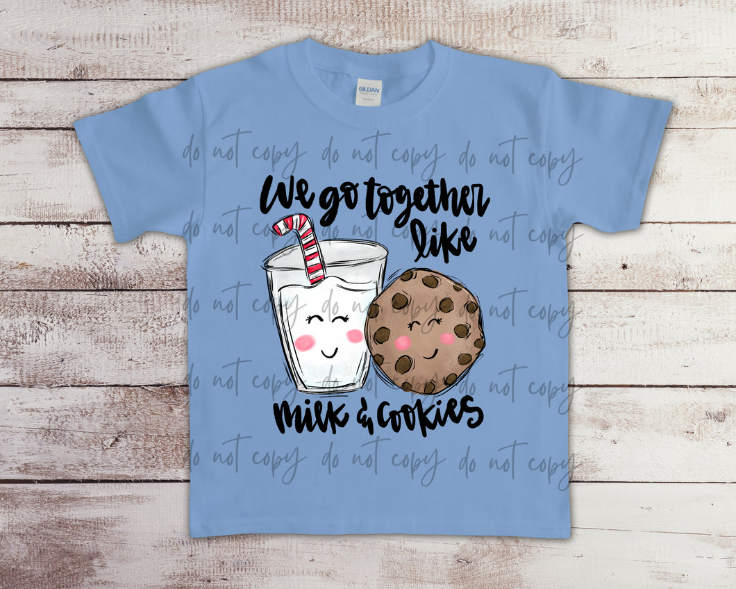 We Go Together Like Milk & Cookies TRANSFER