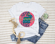 Load image into Gallery viewer, Happy Easter Patterned Rabbit Circle Transfer
