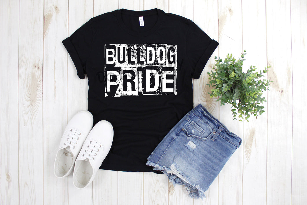 Bulldog Pride Wht Block SCREEN