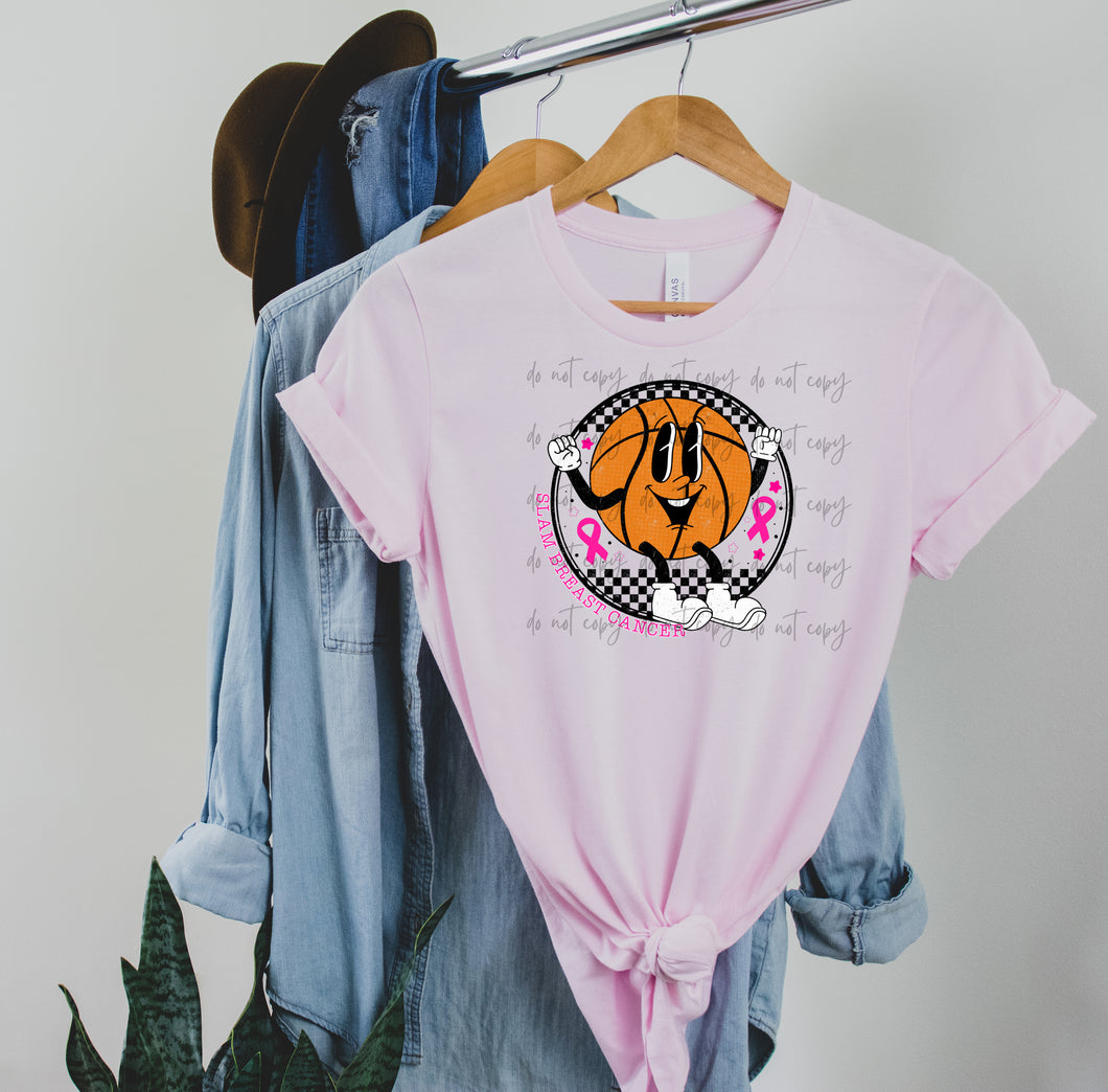 Slam Breast Cancer Basketball TRANSFER