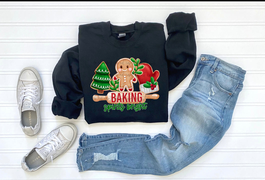 Baking Spirits Bright TRANSFER