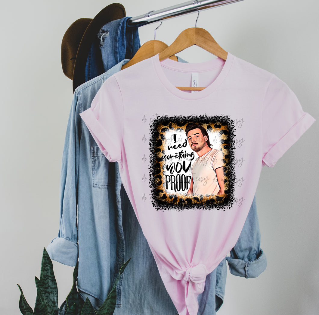 I Need Something You Proof Leopard TRANSFER