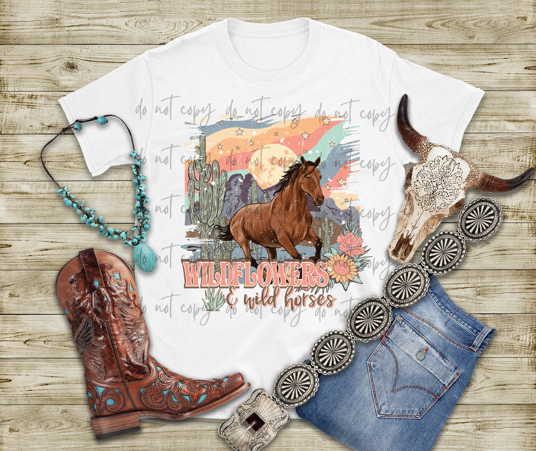 Wildflowers & Wild Horses TRANSFER