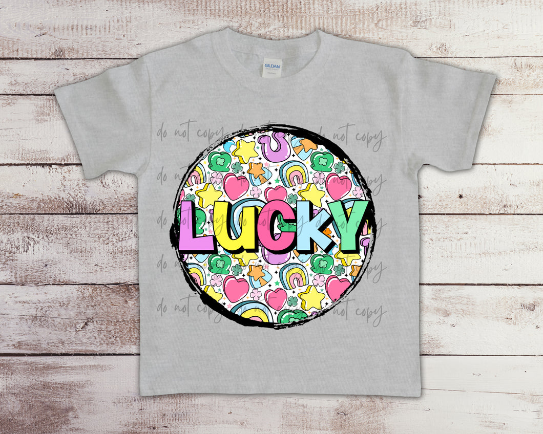 Lucky Charm Circle TRANSFER