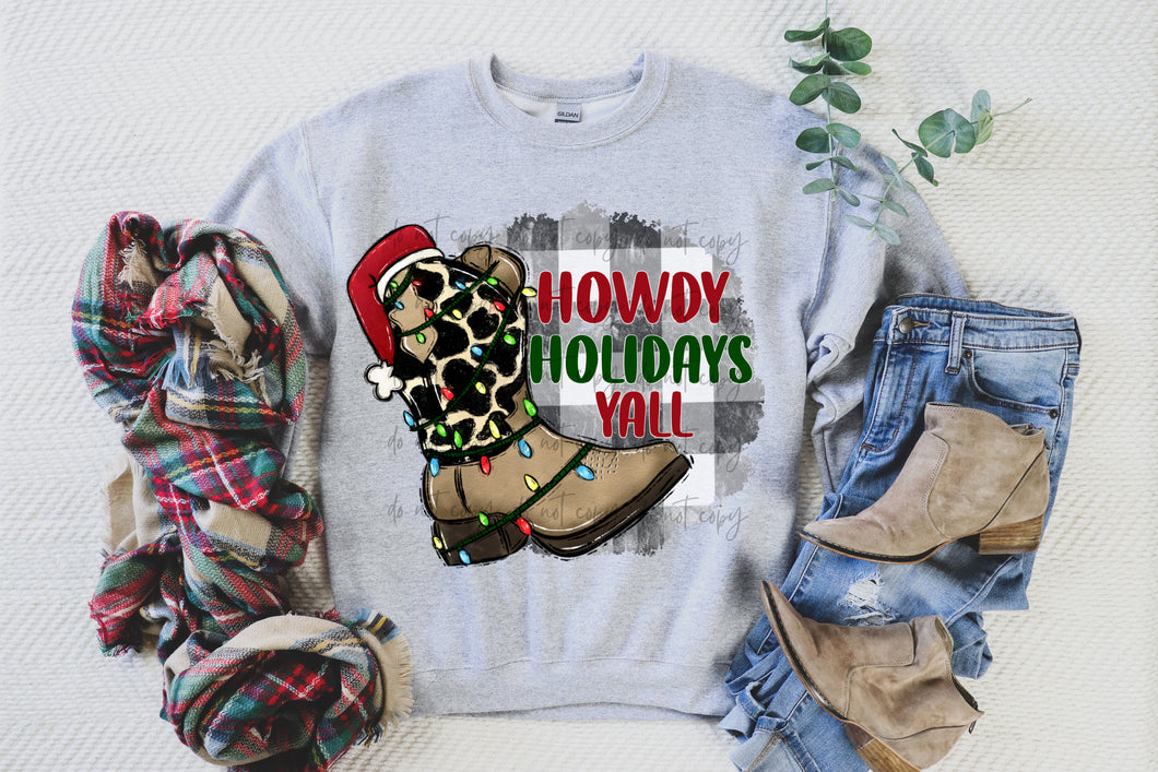 Howdy Holidays Y’all TRANSFER