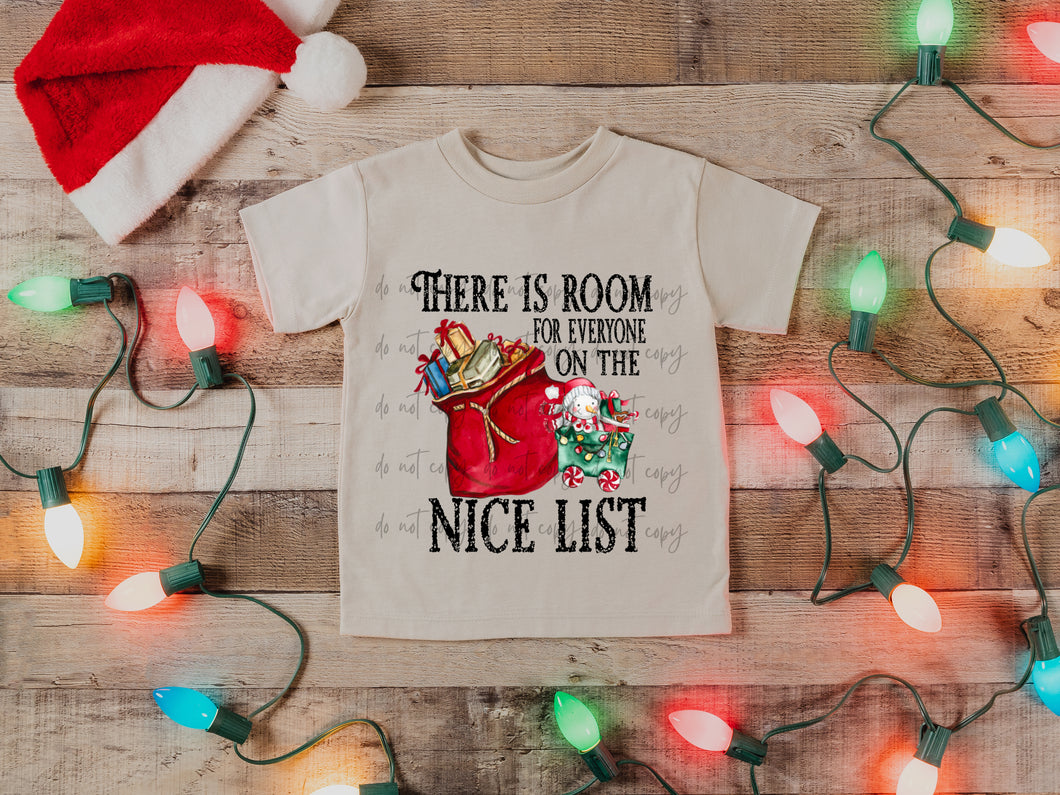 There’s Room For Everyone On The Nice List TRANSFER