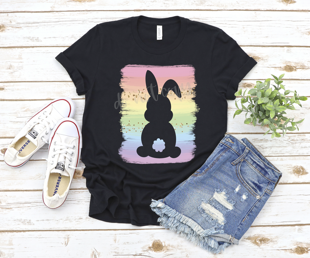 Rainbow Brush Bunny HIGH HEAT SOFT SCREEN