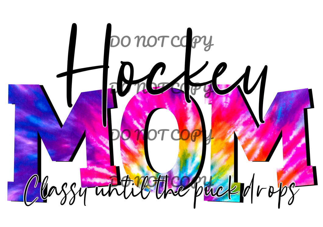 TD Hockey Mom Sublimation Transfer