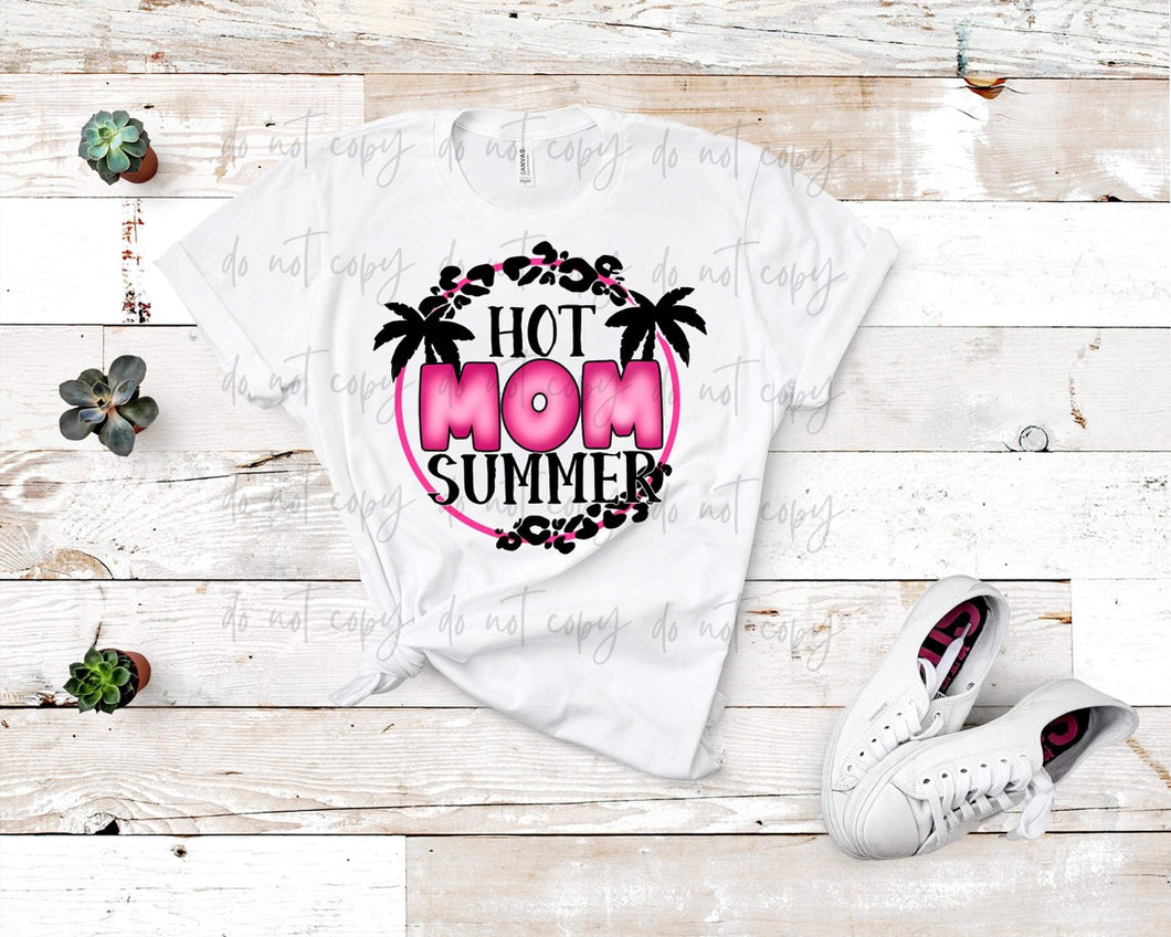 Hot Mom Summer Pink TRANSFER