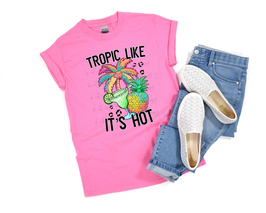 Tropic Like it's Hot Heels in Blush Suede