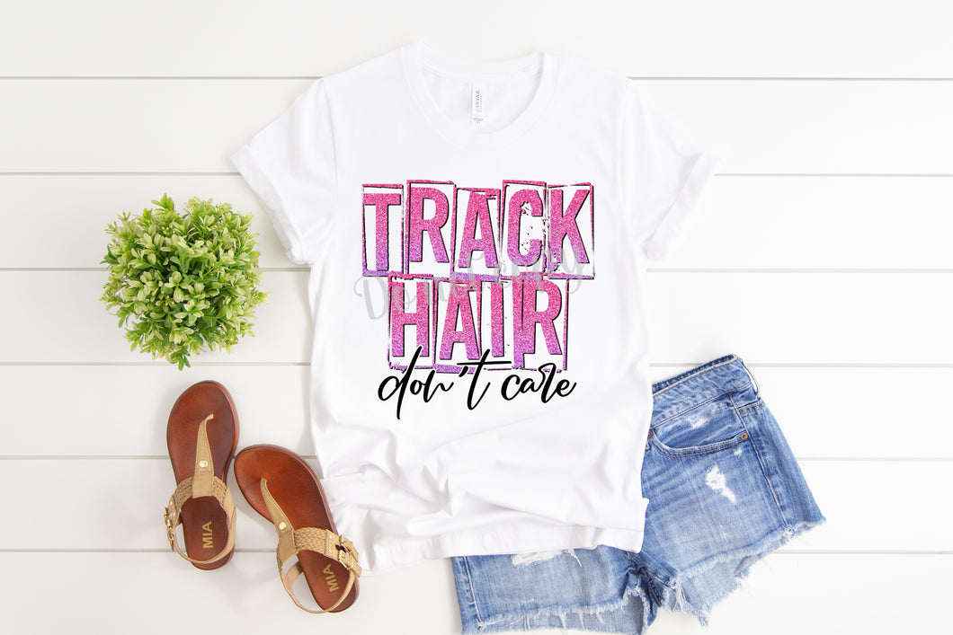 Track Hair Pink TRANSFER