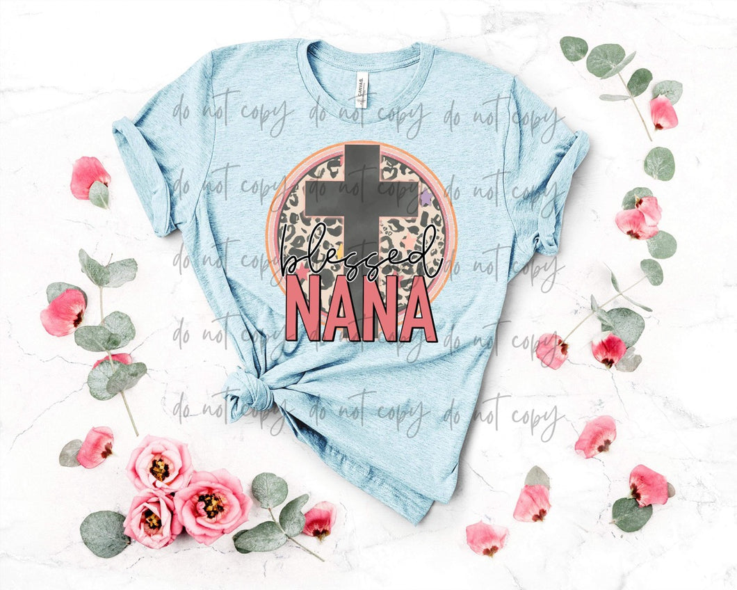 Blessed Nana Cross TRANSFER