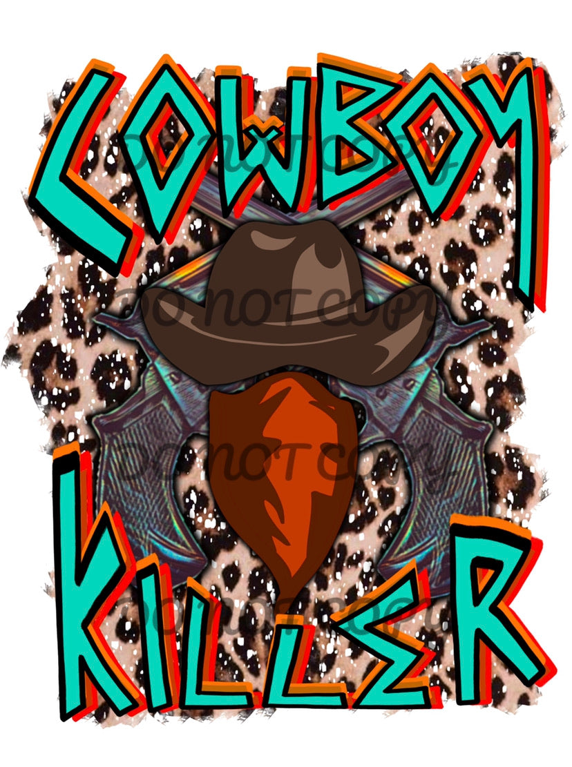 Cowboy Killer Leop Sublimation Transfer